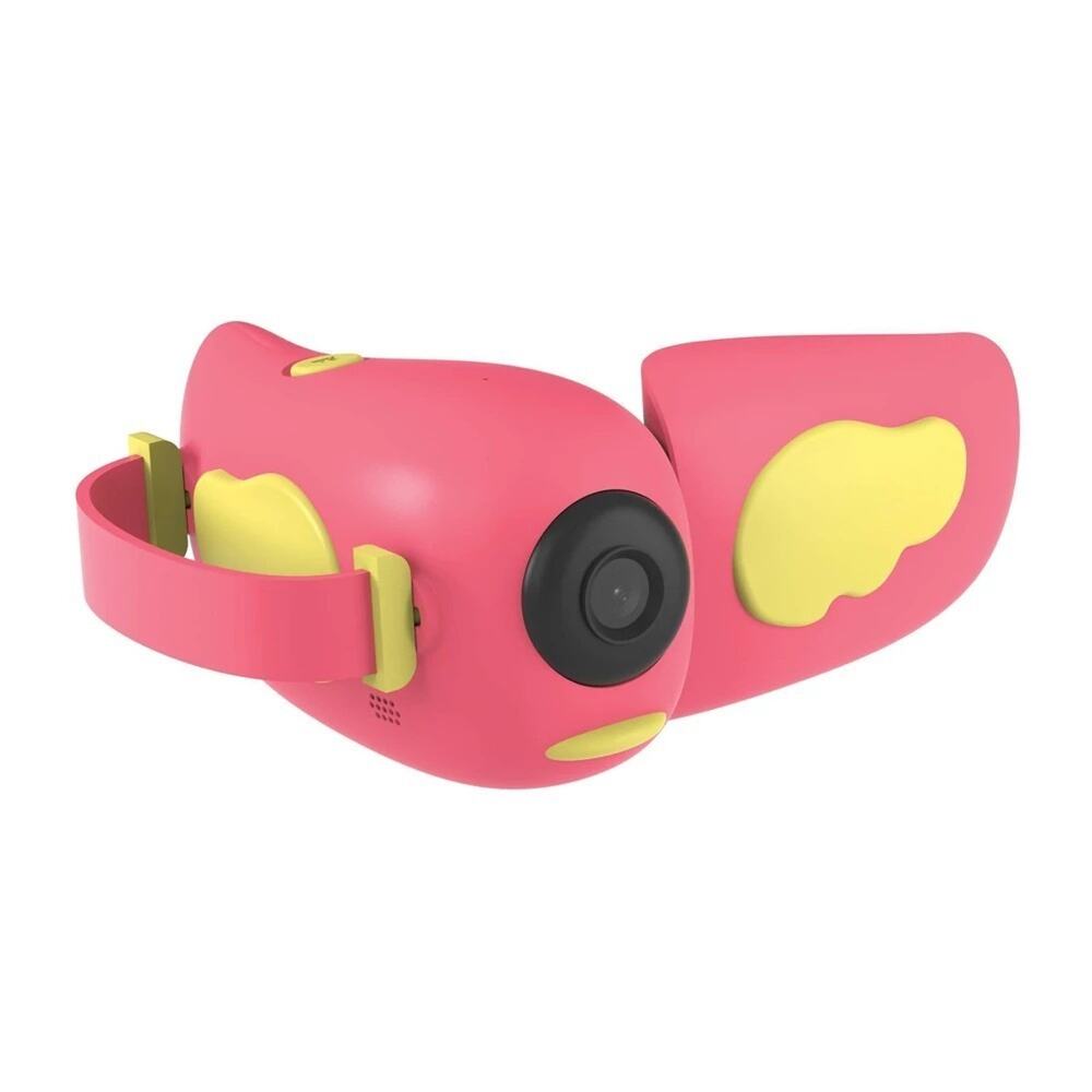 GEMS Video Camera Coral Red Digital Camcorder for Kids Takes Videos & Pictures